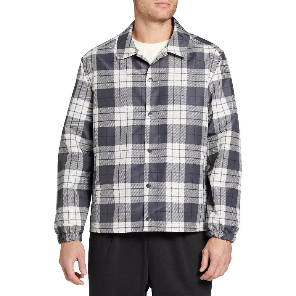 NWT DSG X TWITCH + ALLISON Men's‎ Coaches Jacket in Houndstooth Size XXL